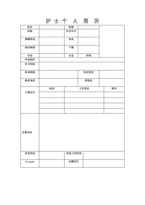 简历末班,简历模板免费使用-第3张图片-星梦范文网