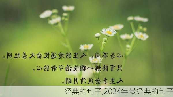 经典的句子,2024年最经典的句子-第2张图片-星梦范文网