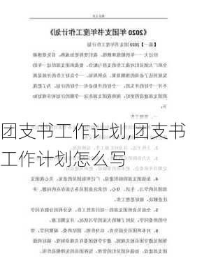 团支书工作计划,团支书工作计划怎么写-第3张图片-星梦范文网