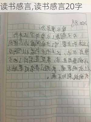 读书感言,读书感言20字-第2张图片-星梦范文网