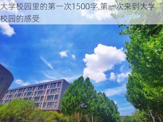 大学校园里的第一次1500字,第一次来到大学校园的感受-第2张图片-星梦范文网