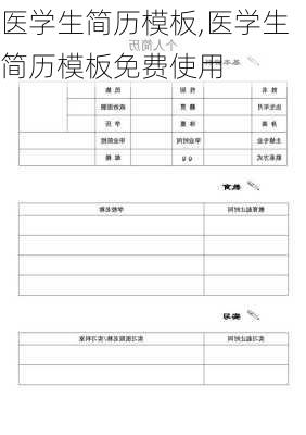 医学生简历模板,医学生简历模板免费使用-第3张图片-星梦范文网