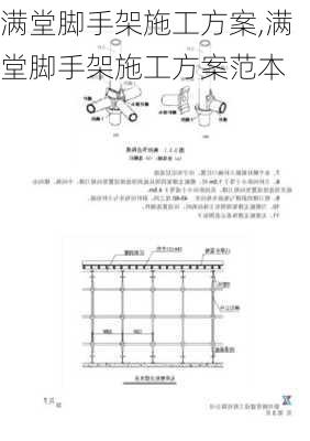 满堂脚手架施工方案,满堂脚手架施工方案范本