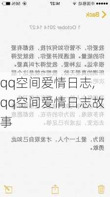 qq空间爱情日志,qq空间爱情日志故事