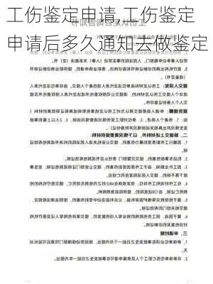 工伤鉴定申请,工伤鉴定申请后多久通知去做鉴定-第3张图片-星梦范文网