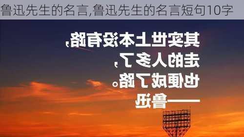 鲁迅先生的名言,鲁迅先生的名言短句10字-第3张图片-星梦范文网