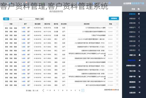 客户资料管理,客户资料管理系统-第1张图片-星梦范文网