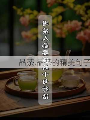 品茶,品茶的精美句子