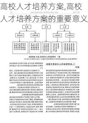 高校人才培养方案,高校人才培养方案的重要意义-第3张图片-星梦范文网