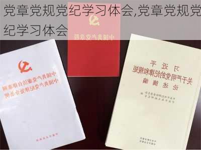 党章党规党纪学习体会,党章党规党纪学习体会