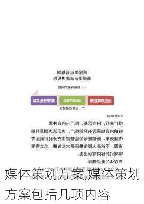 媒体策划方案,媒体策划方案包括几项内容-第3张图片-星梦范文网