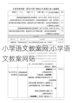 小学语文教案网,小学语文教案网站-第3张图片-星梦范文网