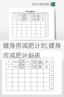 健身房减肥计划,健身房减肥计划表-第3张图片-星梦范文网