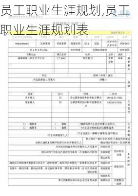 员工职业生涯规划,员工职业生涯规划表-第2张图片-星梦范文网