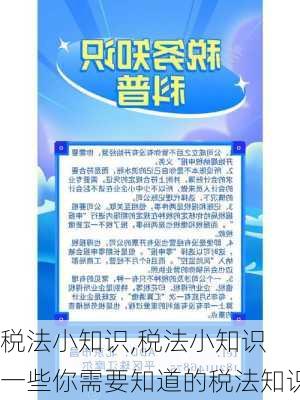 税法小知识,税法小知识 一些你需要知道的税法知识-第2张图片-星梦范文网