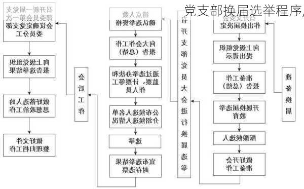 党支部换届选举程序,-第2张图片-星梦范文网