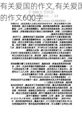 有关爱国的作文,有关爱国的作文600字-第2张图片-星梦范文网