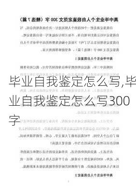 毕业自我鉴定怎么写,毕业自我鉴定怎么写300字-第2张图片-星梦范文网