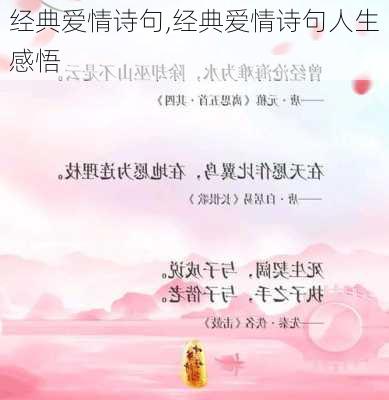 经典爱情诗句,经典爱情诗句人生感悟-第3张图片-星梦范文网