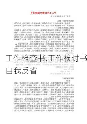 工作检查书,工作检讨书自我反省-第2张图片-星梦范文网