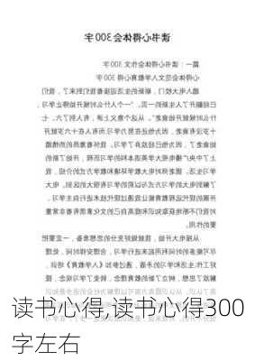 读书心得,读书心得300字左右-第3张图片-星梦范文网