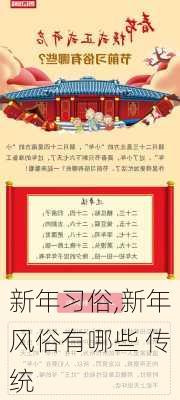 新年习俗,新年风俗有哪些 传统