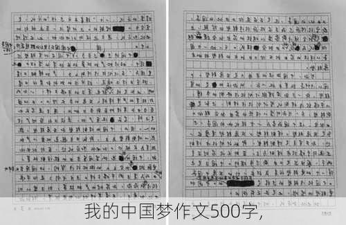 我的中国梦作文500字,