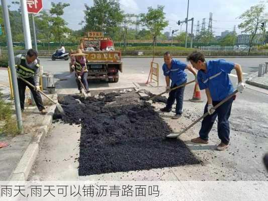 雨天,雨天可以铺沥青路面吗-第3张图片-星梦范文网