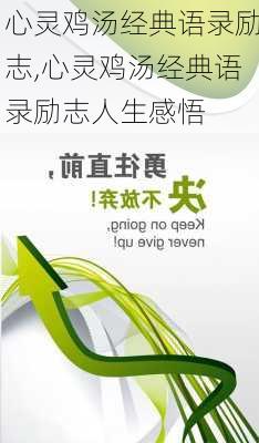 心灵鸡汤经典语录励志,心灵鸡汤经典语录励志人生感悟-第2张图片-星梦范文网