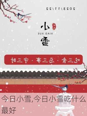 今日小雪,今日小雪吃什么最好-第2张图片-星梦范文网