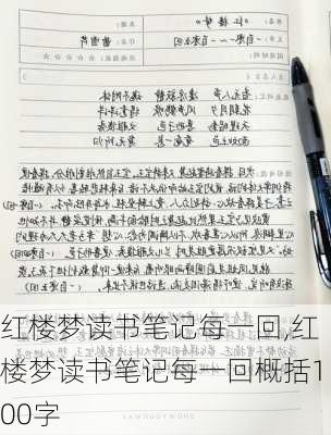 红楼梦读书笔记每一回,红楼梦读书笔记每一回概括100字-第2张图片-星梦范文网