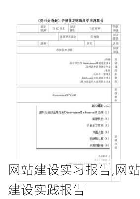 网站建设实习报告,网站建设实践报告-第3张图片-星梦范文网