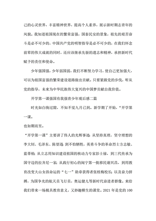 强国有我观后感,强国有我观后感作文-第3张图片-星梦范文网