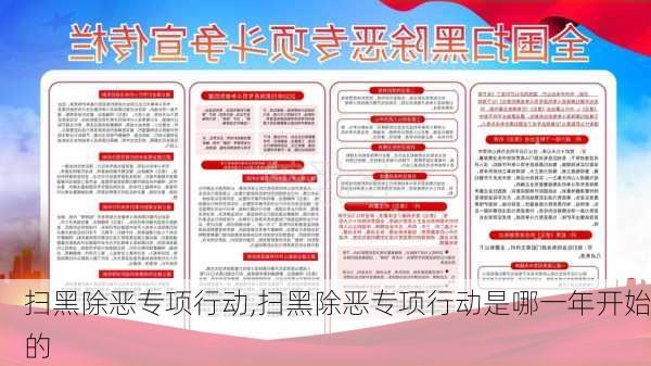 扫黑除恶专项行动,扫黑除恶专项行动是哪一年开始的-第2张图片-星梦范文网