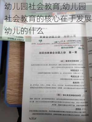 幼儿园社会教育,幼儿园社会教育的核心在于发展幼儿的什么-第2张图片-星梦范文网