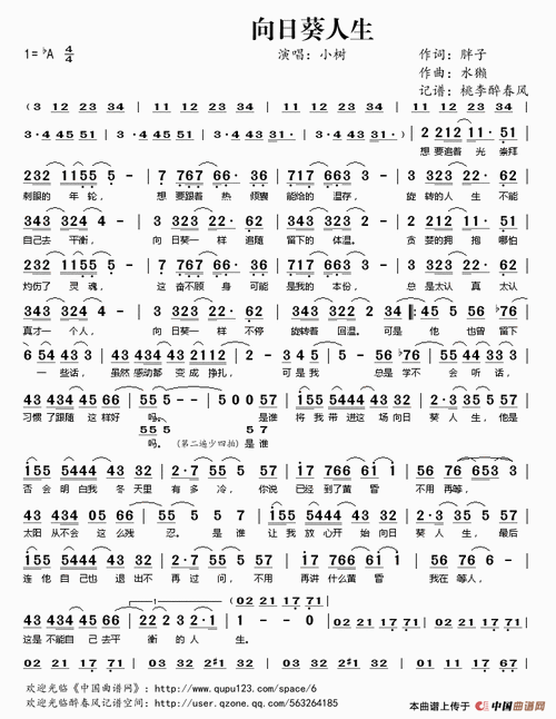 向日葵的人生,向日葵人生歌词-第3张图片-星梦范文网