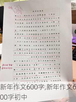 新年作文600字,新年作文600字初中